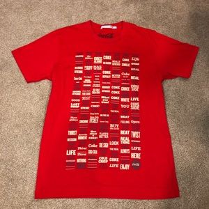 UniQlo Coke Timeline Graphic Short Sleeve T-shirt!
